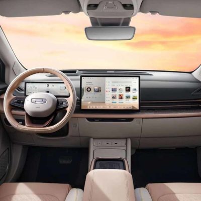 বিলাসবহুল 4 চাকা সম্পূর্ণ বৈদ্যুতিক এসইউভি Geely Geometry M6 450km ইলেকট্রিক কার ভ্যান
